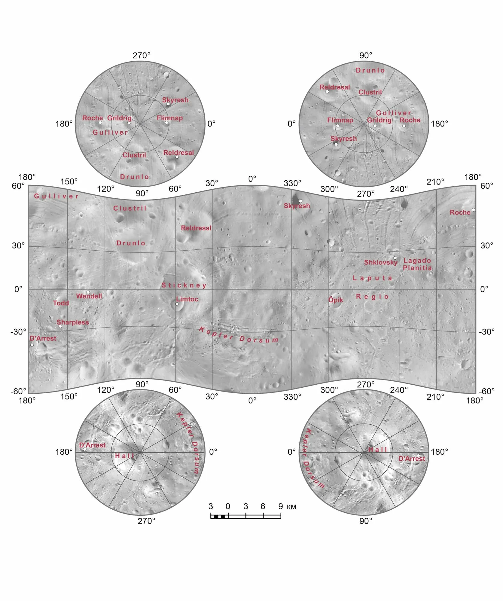 Фотокарта поверхности спутника Марса Фобоса Фотокарта поверхности спутника Марса Фобоса